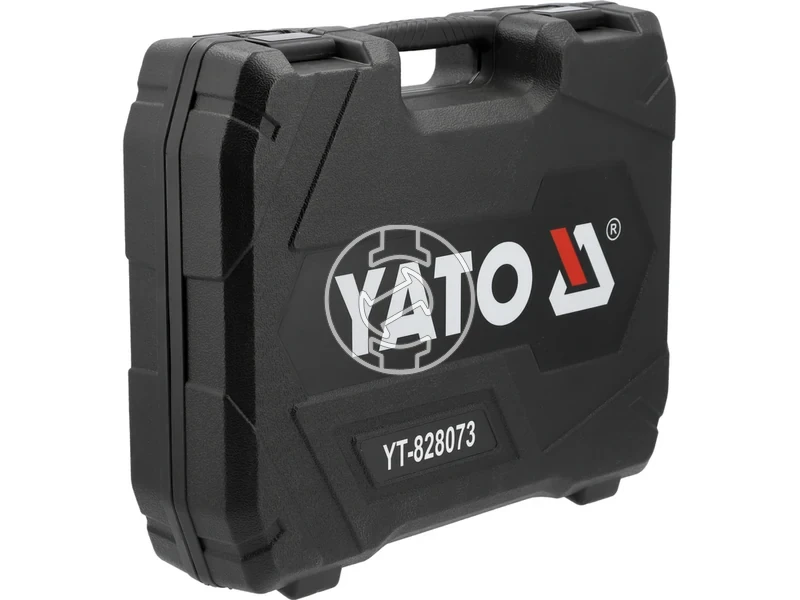 Kép: Yato YT-828073 masina de insurubat cu impact pe acumulator 18 V 34 inch 2400 Nm 6 Ah acumulator incarcator.webp