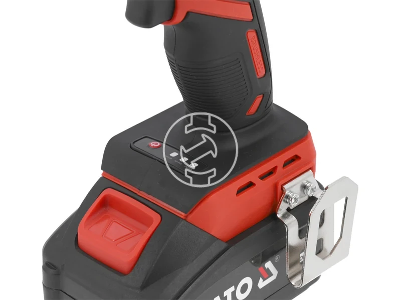 Kép: Yato YT-828075 masina de insurubat cu impact pe acumulator 18 V 34 inch 2000 Nm 4 Ah acumulator incarcator.webp