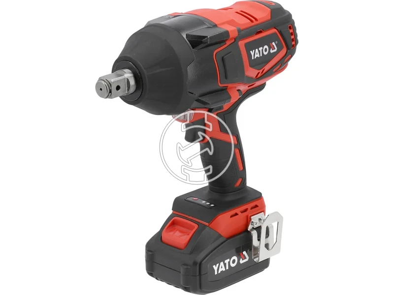 Kép: Yato YT-828075 masina de insurubat cu impact pe acumulator 18 V 34 inch 2000 Nm 4 Ah acumulator incarcator.webp