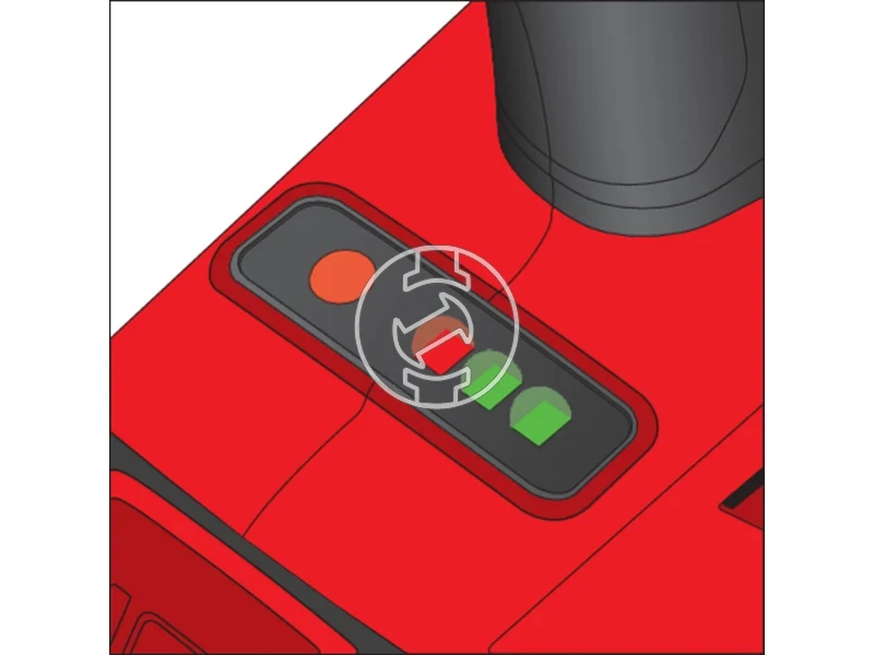 Kép: Yato YT-828075 masina de insurubat cu impact pe acumulator 18 V 34 inch 2000 Nm 4 Ah acumulator incarcator.webp