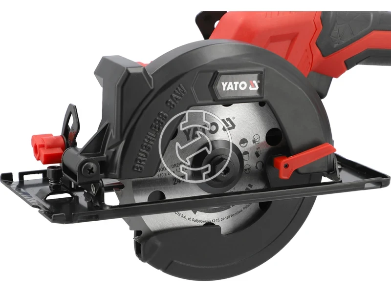 Kép: Yato YT-828118 fierastrau circular cu acumulatori 18 V 140 mm fara acumulator si incarcator.webp