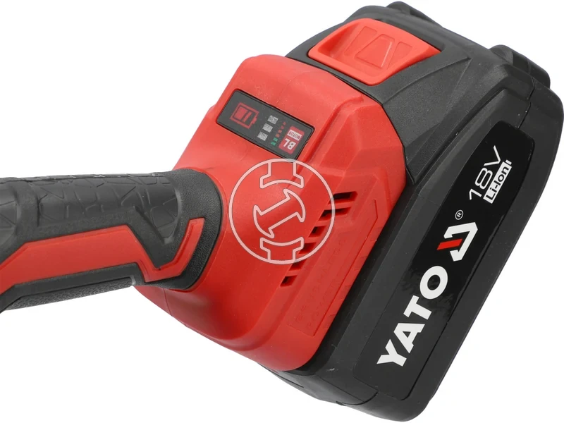 Kép: Yato YT-8281185 fierastrau circular cu acumulatori 18 V 140 mm 2 x 4 Ah acumulator incarcator.webp