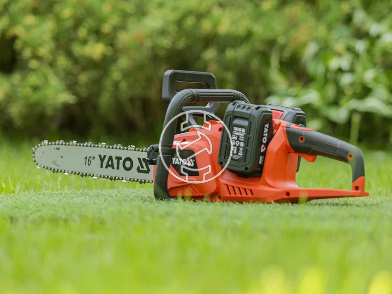 Kép: Yato YT-828131 drujba cu acumulator 2 x 18 V 40 cm 2 x 4 Ah acumulator dublu incarcator.webp