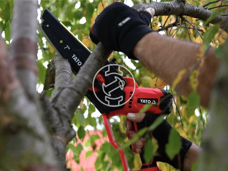 Kép: Yato YT-828133 drujba cu acumulator 18 V 180 mm 2 Ah acumulator incarcator.webp