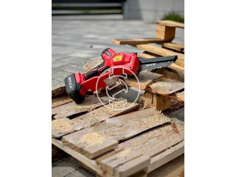 Kép: Yato YT-828133 drujba cu acumulator 18 V 180 mm 2 Ah acumulator incarcator.webp