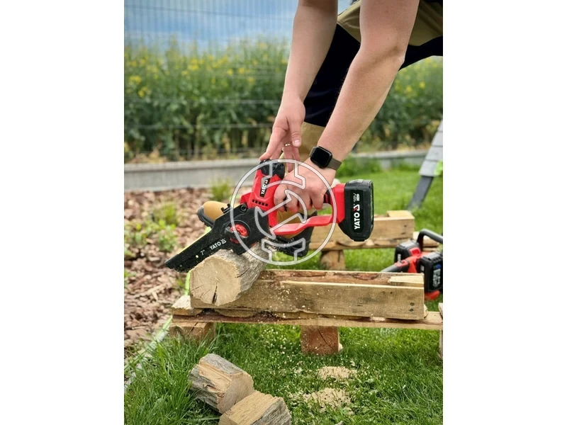 Kép: Yato YT-828133 drujba cu acumulator 18 V 180 mm 2 Ah acumulator incarcator.webp