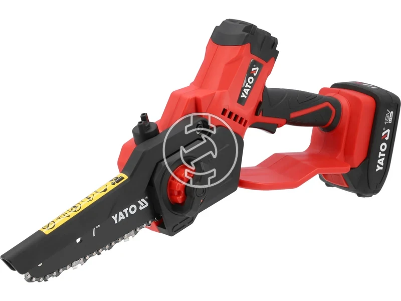 Kép: Yato YT-828133 drujba cu acumulator 18 V 180 mm 2 Ah acumulator incarcator.webp