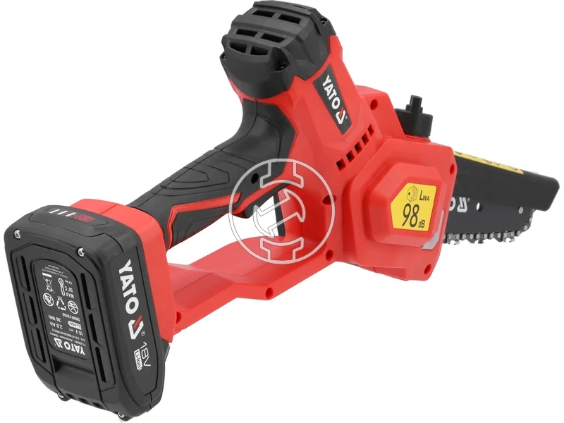 Kép: Yato YT-828133 drujba cu acumulator 18 V 180 mm 2 Ah acumulator incarcator.webp