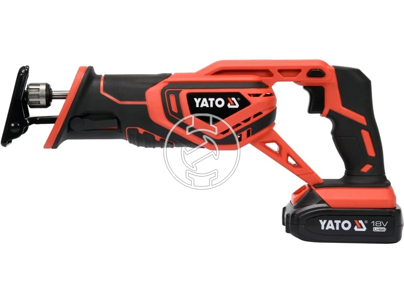 Kép: Yato YT-82814 fierastrau sabie cu acumulator 18 V 2 Ah acumulator incarcator.webp
