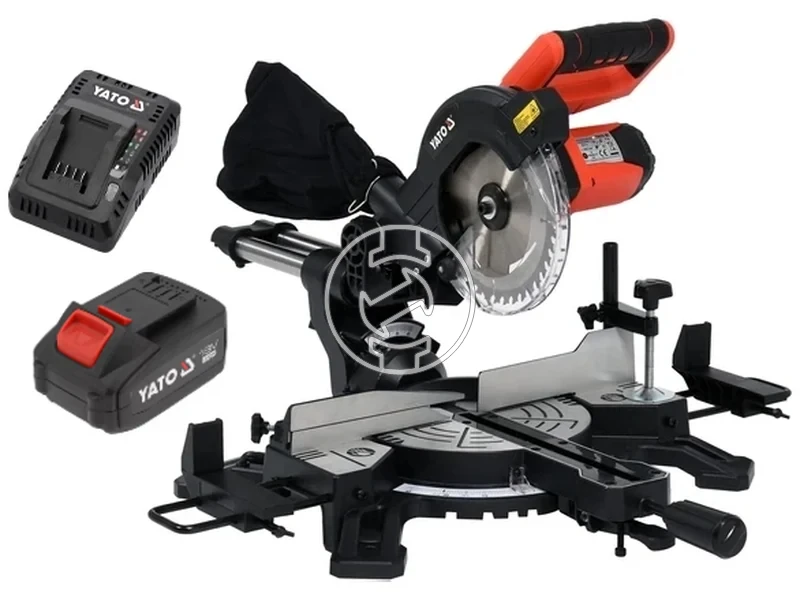 Kép: Yato YT-82816 akkus gervago 18 V  Fureszlap 185 mm x 30 mm  Vagas max. 51 mm x 203 mm  Szenkefes  1 x 4 Ah akku  tolto_0.webp