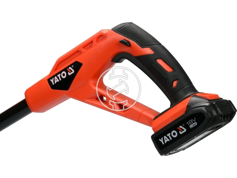 Kép: Yato YT-82830 trimmer de gazon cu acumulator 18 V 2 Ah acumulator incarcator.webp
