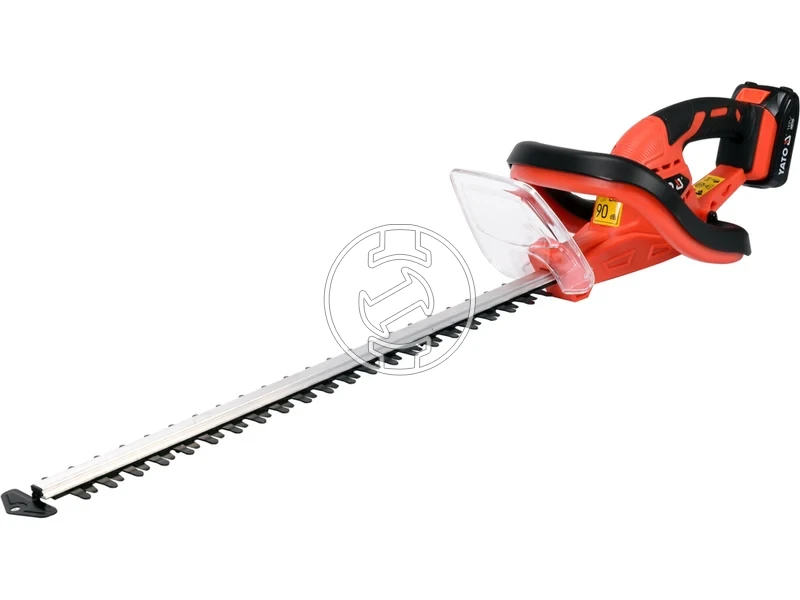 Kép: Yato YT-82832 masina de tuns gard viu cu acumulator 18 V 56 cm 2 Ah acumulator incarcator.webp