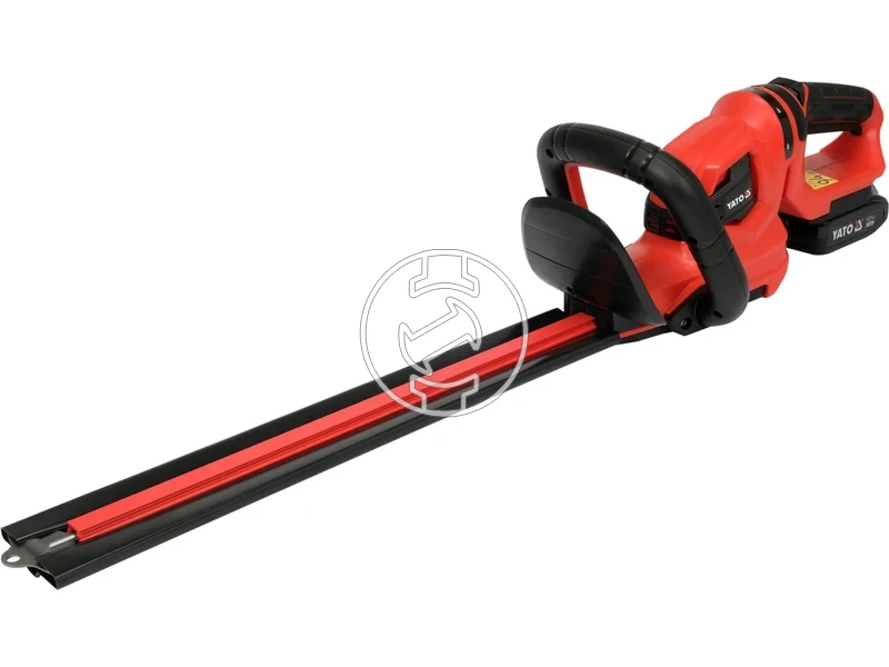 Kép: Yato YT-828331 masina de tuns gard viu cu acumulator 18 V 45 cm 2 Ah acumulator incarcator.webp