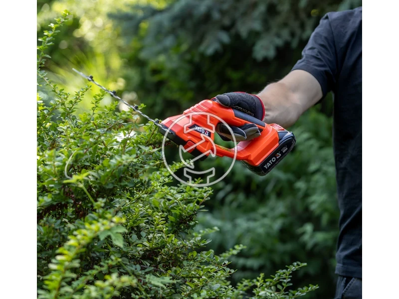 Kép: Yato YT-828355 foarfeca pentru tuns iarba cu acumulator 18 V 2 Ah acumulator incarcator.webp