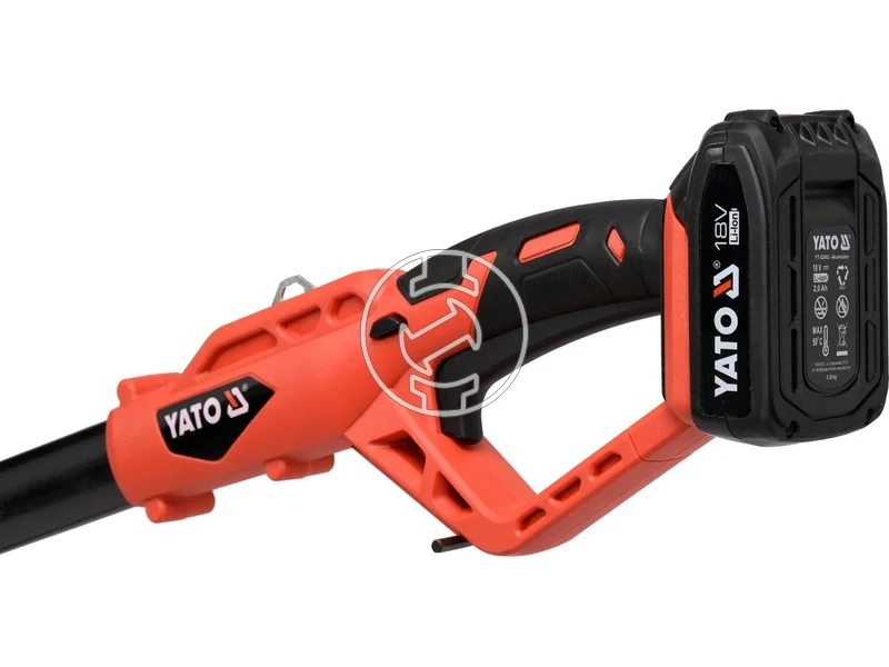 Kép: Yato YT-82836 emondor cu acumulator 18 V 20 cm 2 Ah acumulator incarcator.webp