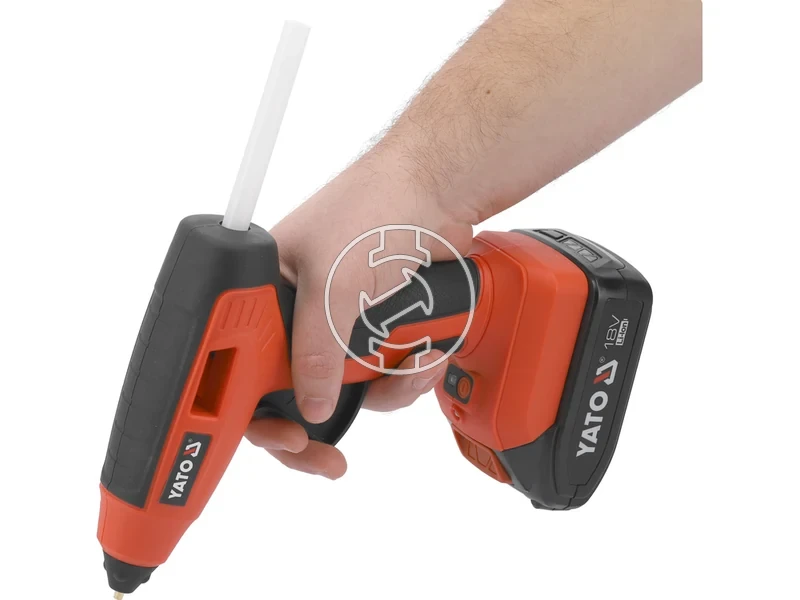 Kép: Yato YT-82854 pistol de lipit cu acumulator 18 V 11 mm 2 Ah acumulator incarcator.webp