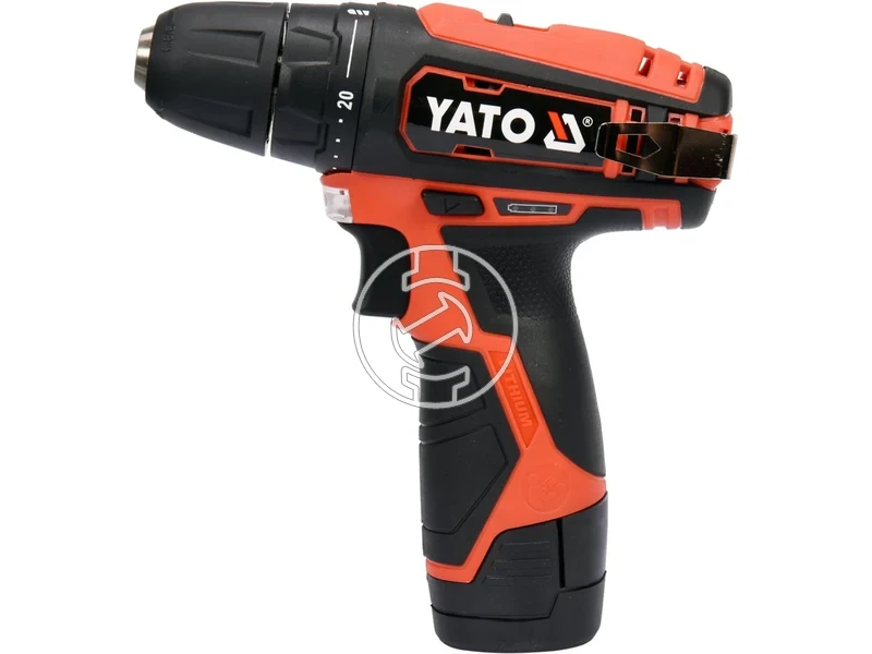 Kép: Yato YT-82901 masina de gaurit-insurubat cu mandrina 12 V 30 Nm 2 Ah acumulator incarcator valiza.webp