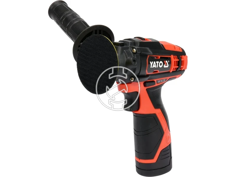 Kép: Yato YT-82903 masina de lustruit cu acumulator 12 V 80 mm 2 Ah acumulator incarcator.webp