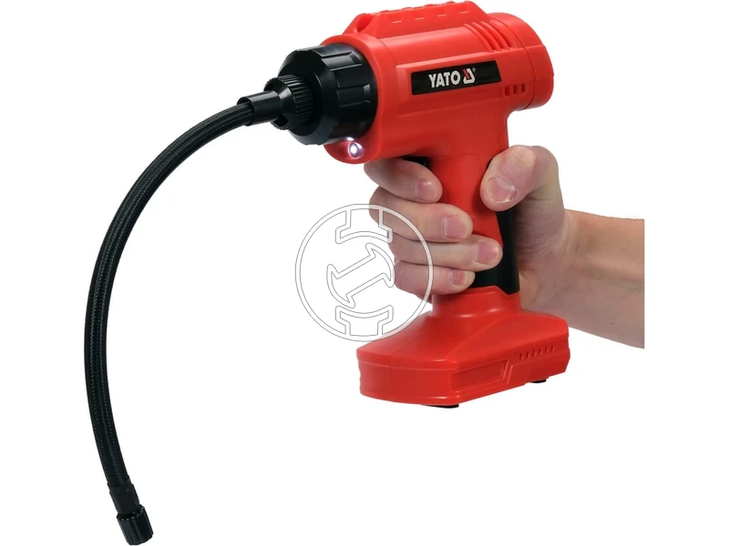 Kép: Yato YT-82950 pompa de aer cu acumulator 120 W 25 lmin cu cablu USB.webp