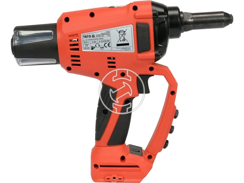 Kép: Yato YT-82956 masina de nituit nituri-pop cu acumulator 18 V 24-5 mm fara acumulator si incarcator.webp