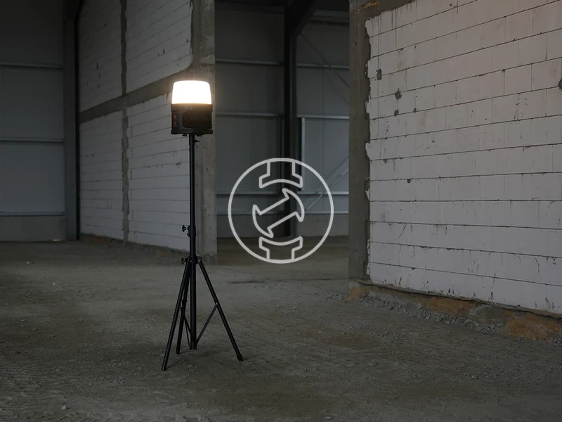 Kép: Yato YT-829670 proiector LED portabil cu acumulator 18 V 10000 lm fara acumulator si incarcator.webp