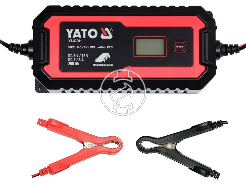 Kép: Yato YT-83001 incarcator pentru baterie auto 6 V2 A 12 V8 A.webp