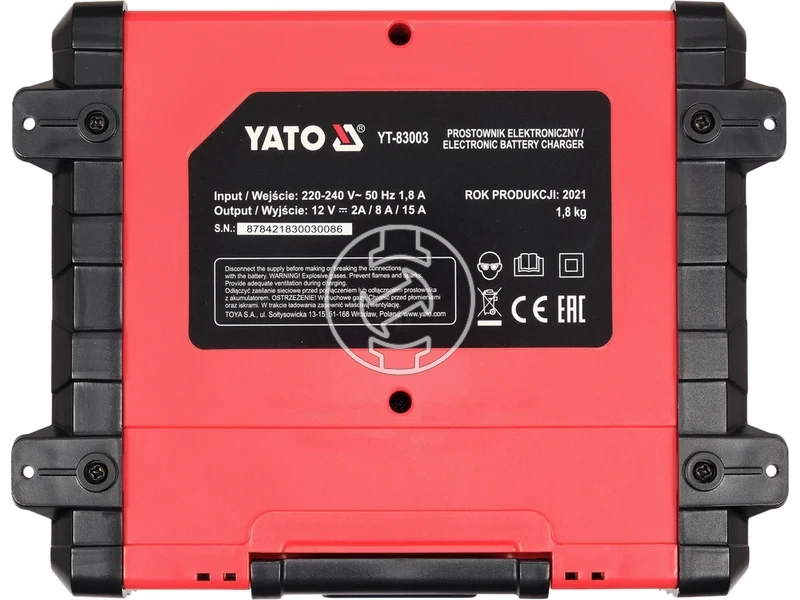 Kép: Yato YT-83003 incarcator pentru baterie auto 12 V 2815 A.webp