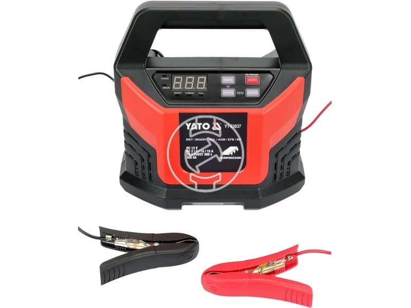 Kép: Yato YT-83037 incarcator pentru baterie auto 12 V 26101520 A.webp