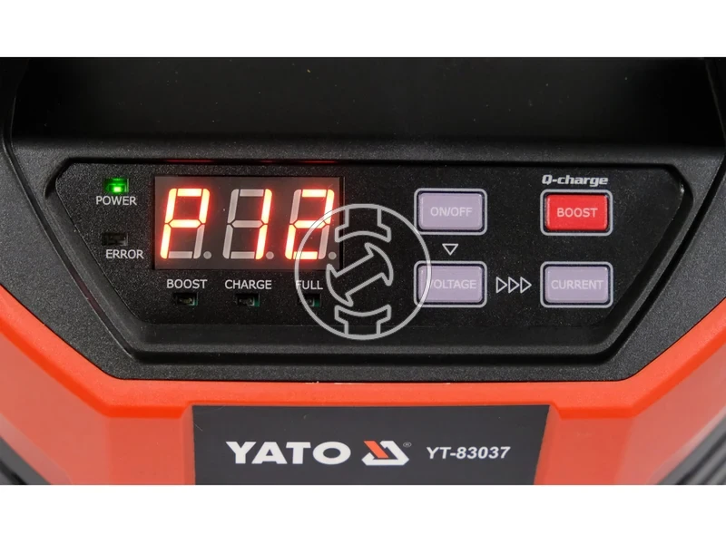 Kép: Yato YT-83037 incarcator pentru baterie auto 12 V 26101520 A.webp