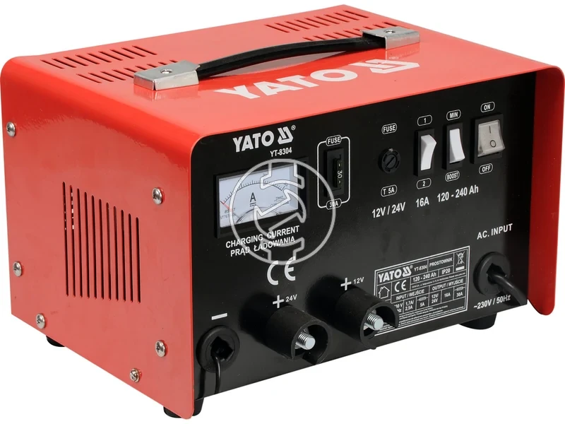 Kép: Yato YT-8304 incarcator pentru baterie auto 1224 V 25 A.webp