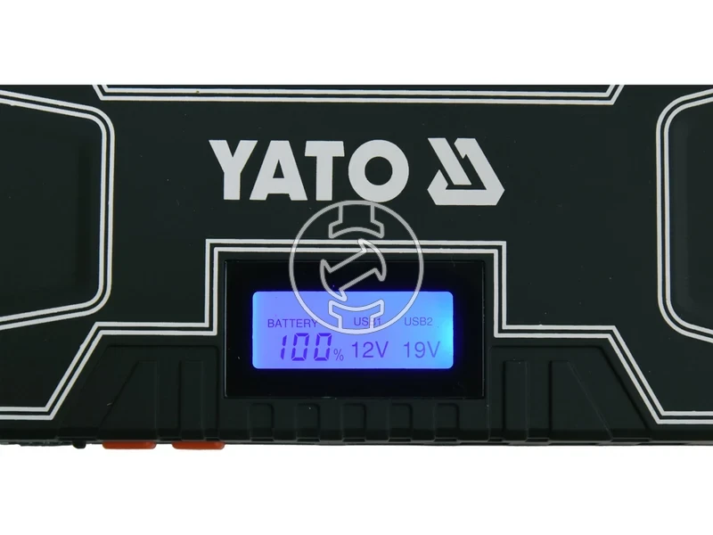 Kép: Yato YT-83082 incarcator si robot pornire auto 12000 mAh.webp