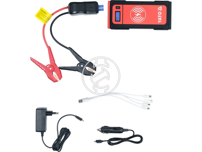 Kép: Yato YT-83085 incarcator si robot pornire auto 16000 mAh.webp