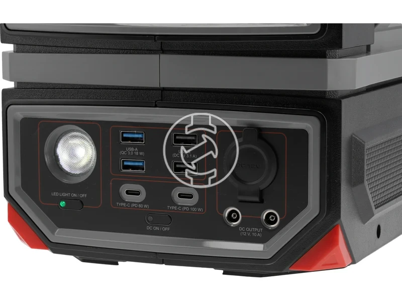 Kép: Yato YT-83091 convertor acumulator 504 Wh 600 W.webp