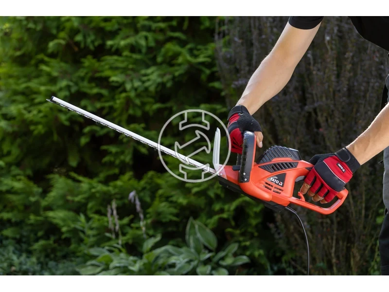 Kép: Yato YT-84770 masina electrica pentru tuns gard viu 600 W 457 mm.webp