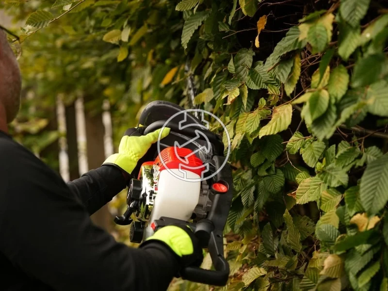 Kép: Yato YT-84797 masina de tuns gard viu cu motor pe benzina 254 cm3 60 cm.webp