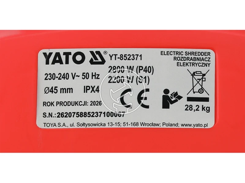 Kép: Yato YT-852371 elektromos agdaralo 2800 W 45 mm_13.webp
