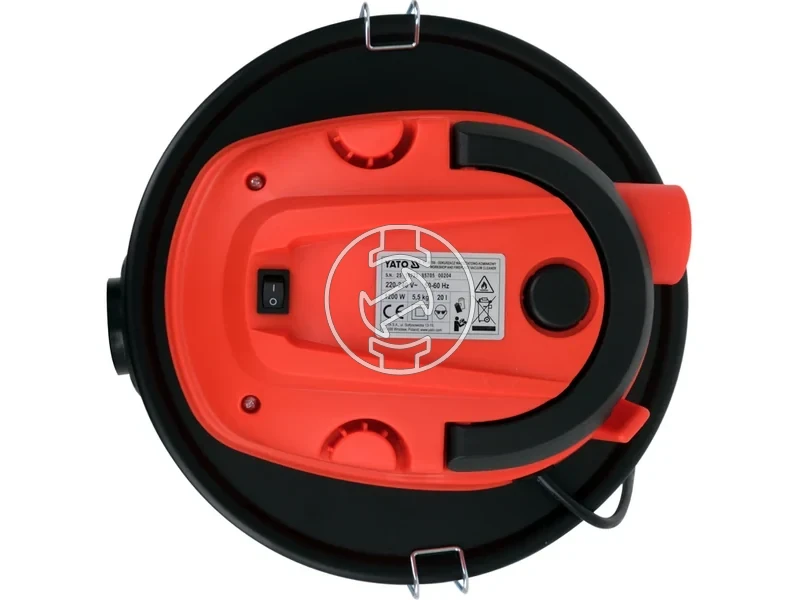 Kép: Yato YT-85705 elektromos porszivo 1200W hamuhoz_4.webp