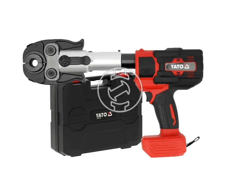 Yato YT-21734 akkus csőprés Standard | 18 v | 16 - 32 mm | 32 kN | Szénkefés | Akku és töltő nélkül | Kofferben