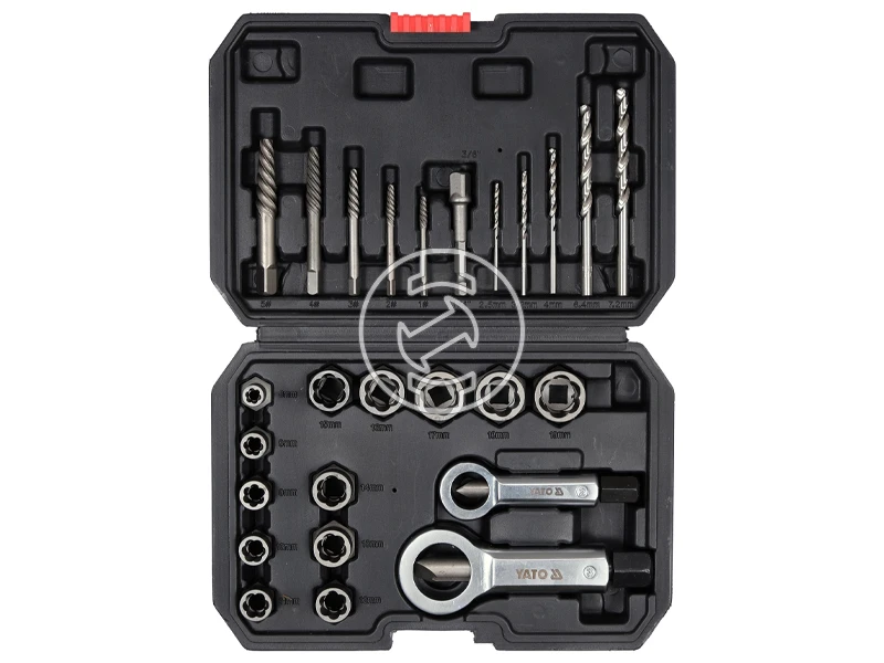 Yato törtcsavar kiszedő készlet, 26 db