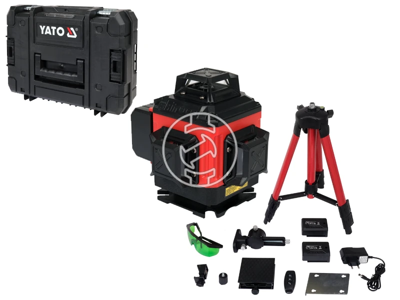 Yato YT-30415 vonallézer 4D, zöld