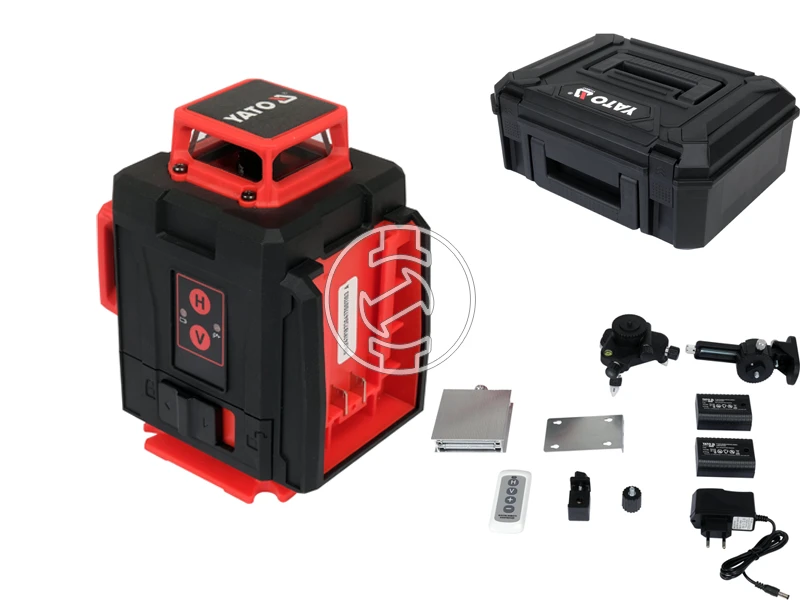 Yato YT-30417 vonallézer 4D, zöld