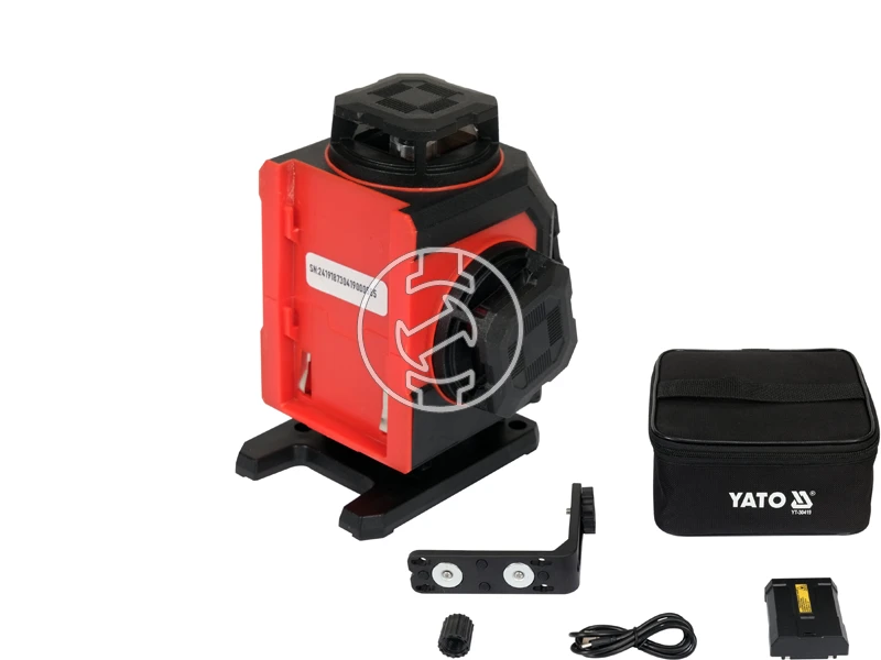 Yato YT-30419 vonallézer 4D, zöld