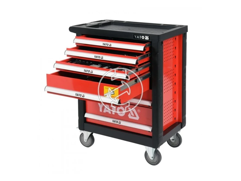 Yato YT-55307 szerszámos kocsi 185 részes