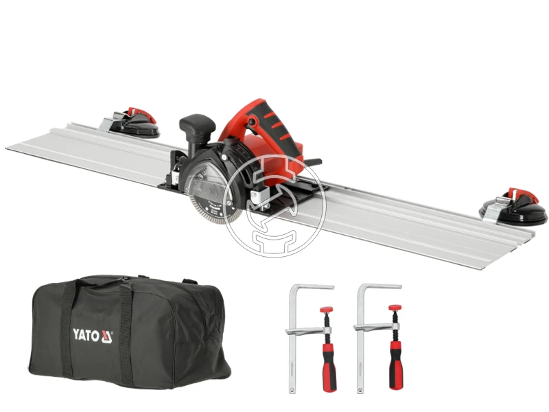 Yato YT-821591 elektromos gyémántvágó 1400 W, 125 mm, vezetősínnel