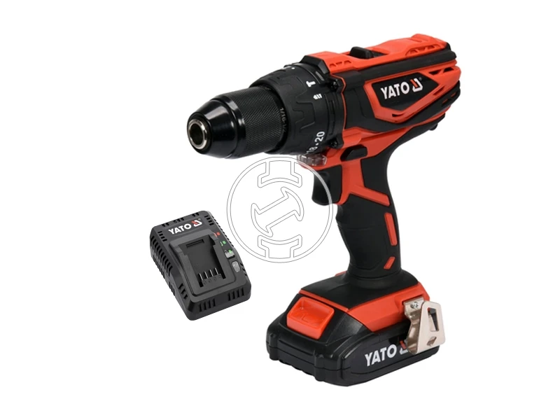 Yato YT-82786 akkus ütvefúró-csavarozó 18 V, 40 Nm, 2 Ah akku + töltő