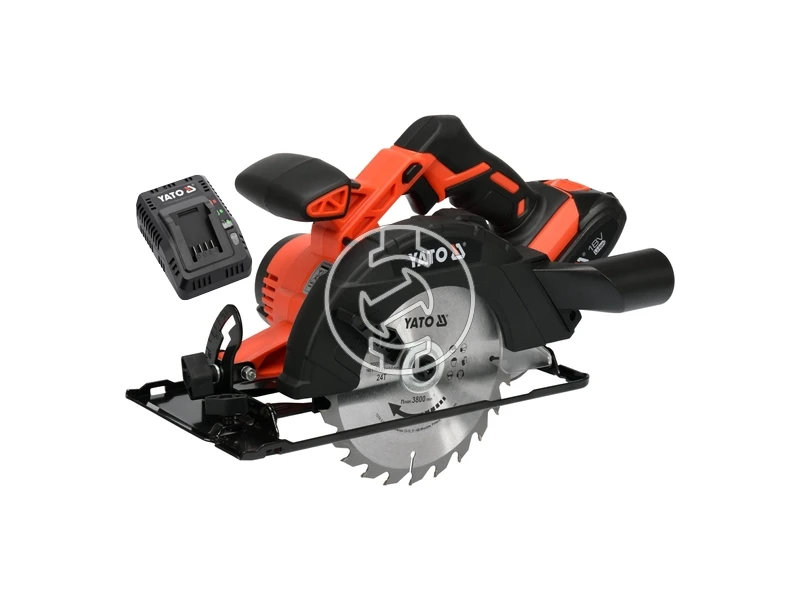 Yato YT-82810 akkus körfűrész 18 V, 165 mm, 2 Ah akku + töltő