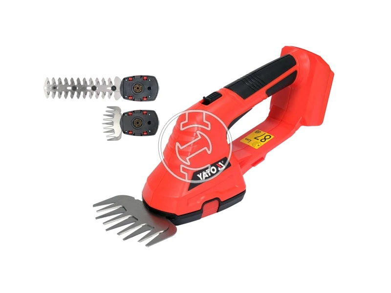 Yato YT-828356 akkus fűnyíró olló 18 V, akku és töltő nélkül