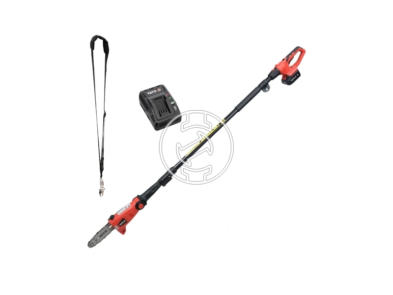 Yato YT-828390 akkus multifunkciós kertigép hajtómű 18 V, 2 Ah akku + töltő
