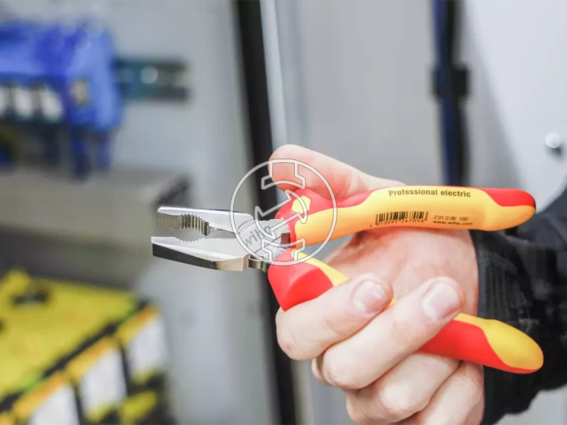 Wiha SB Professional electric szigetelt kombináltfogó 180 mm