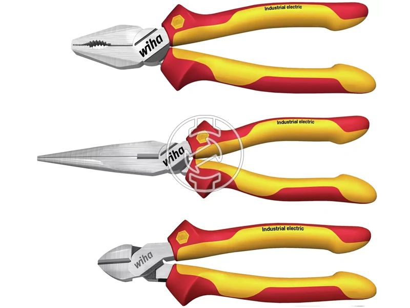 Wiha Industrial electric szigetelt fogó készlet 3 részes